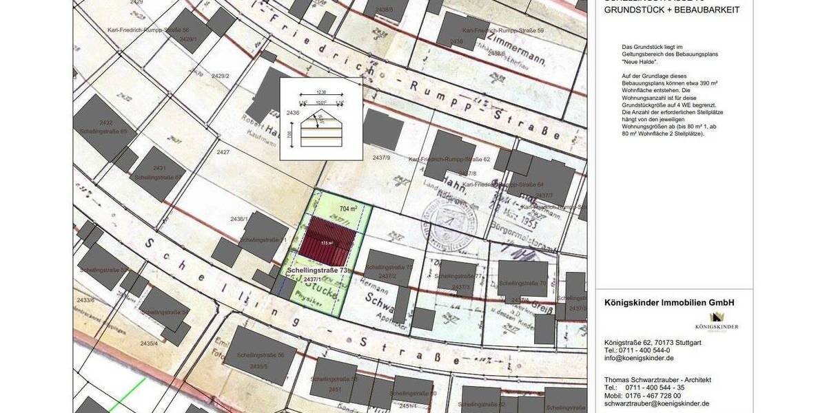 Grundstück Nürtingen - 769.000&euro; | Angebot:26852260
