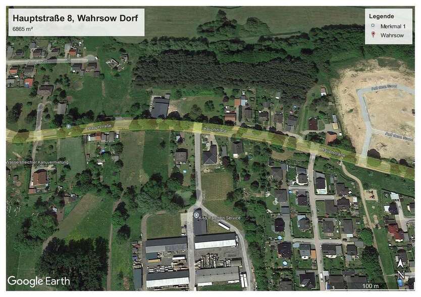 Grundstück zu verkaufen in Lüdersdorf Wahrsow 159.000 € 5581 m²