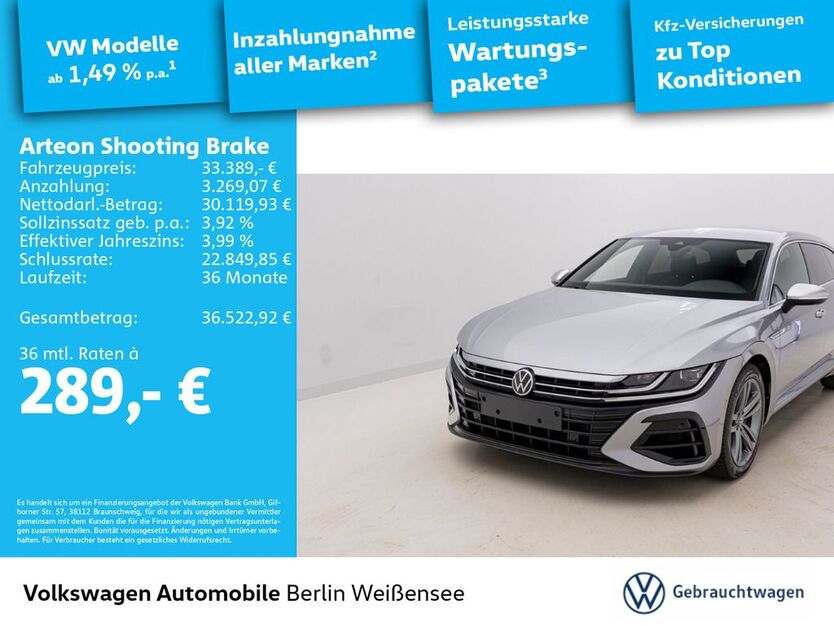 VW Arteon 19.409 km 33.389 € Berlin 13088