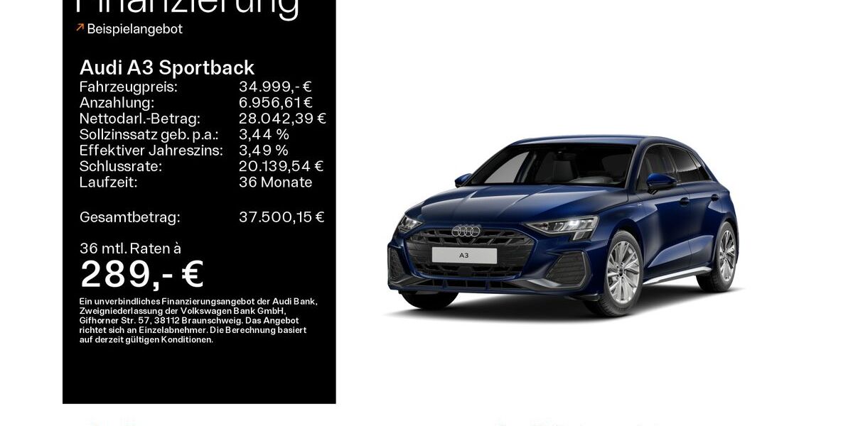 Audi A3 28.254 km 34.999 &euro; Oberursel 61440