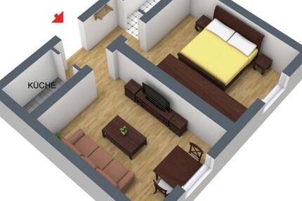 Wohnung Havelberg - 2 Zimmer, 40 m&sup2;, 337&euro; | Angebot:25569013