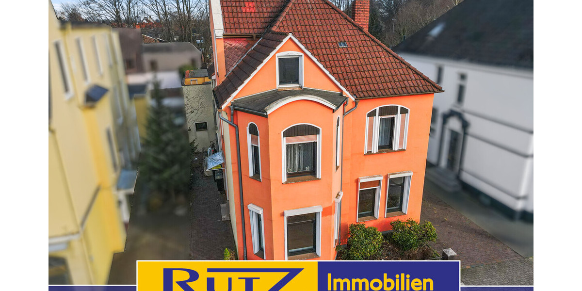 Delmenhorst-Stadtmitte Historische Stadtvilla mit zwei Wohneinheiten und Ausbaureserve - Zweifamilienhaus Delmenhorst | Angebot:25097305
