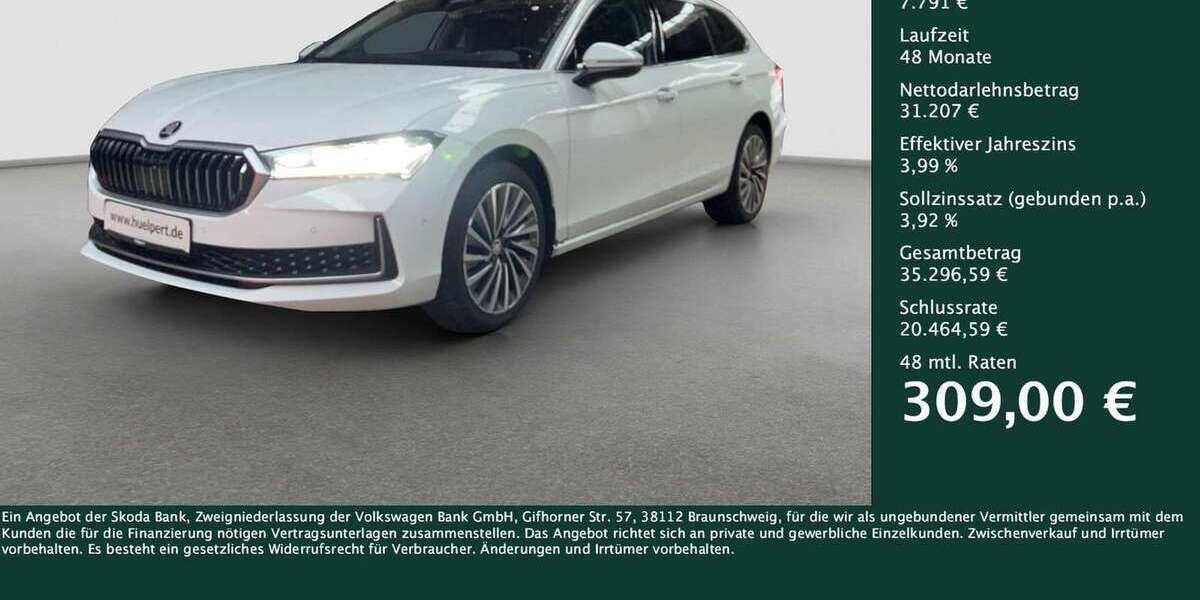 Skoda Superb 16.802 km 38.998 € Dortmund 44269