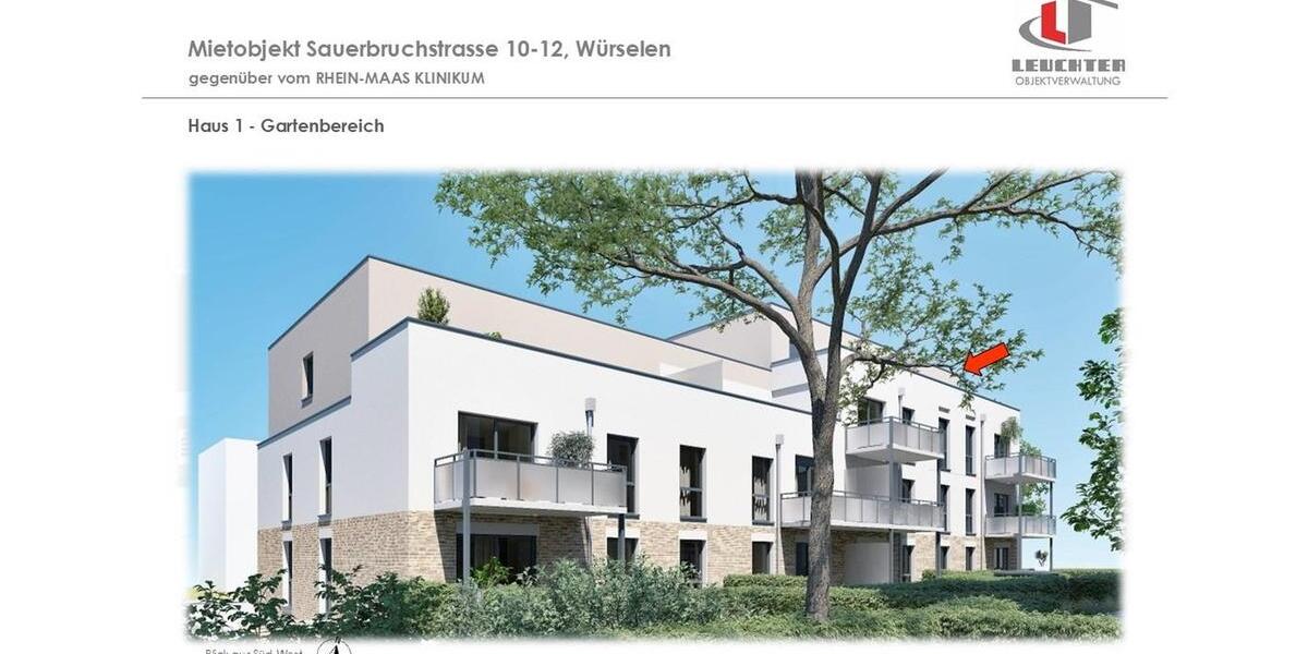 Einfamilienhaus Würselen - 3 Zimmer, 96 m&sup2;, 1.275&euro; | Angebot:26413080