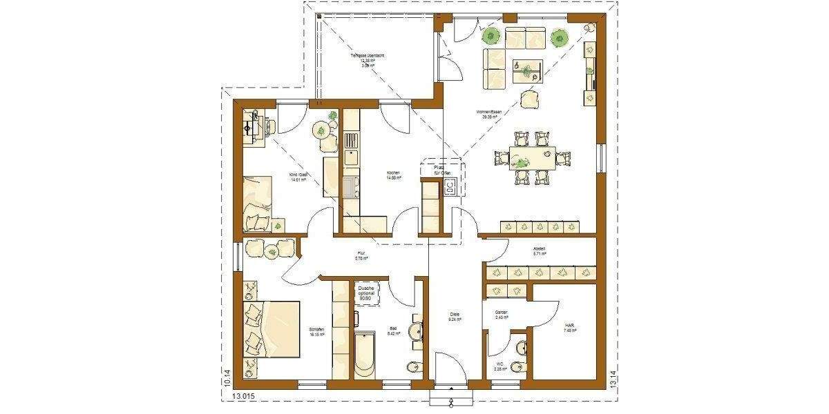 Bungalow Ochsenfurt Kleinochsenfurt - 4 Zimmer, 126 m&sup2;, 513.896&euro; | Angebot:25743322