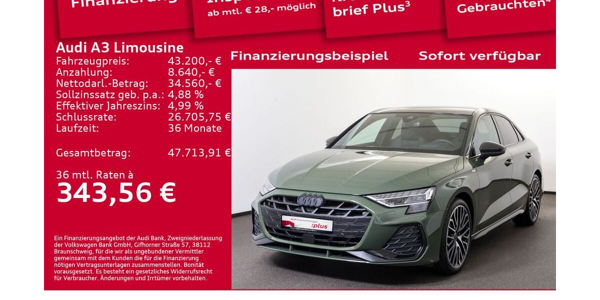 Audi A3 16.801 km 42.990 &euro; Berlin 10587
