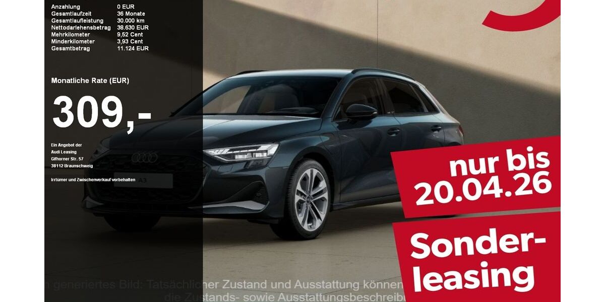 Audi A3 5.200 km 37.840 &euro; Wackersdorf 92442