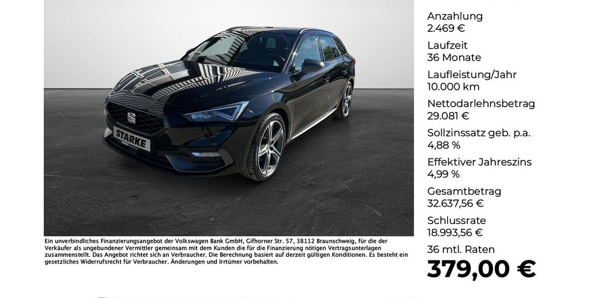 Seat Leon 43.929 km 30.890 &euro; Georgsmarienhütte (Osnabrück) 49124