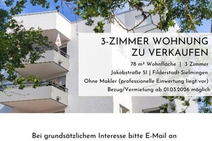 3-Zimmer-Wohnung | 78qm | ohne Makler 3 zimmer