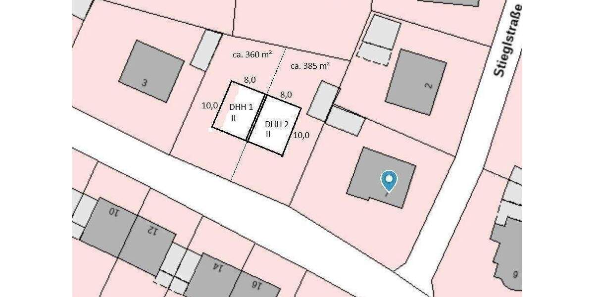 Grundstück Mühldorf a.Inn Altmühldorf - 254.880&euro; | Angebot:25957302