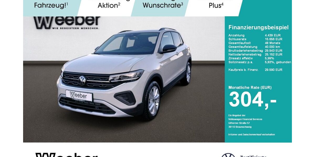 VW T-Cross 2.500 km 29.590 &euro; Calw 75365