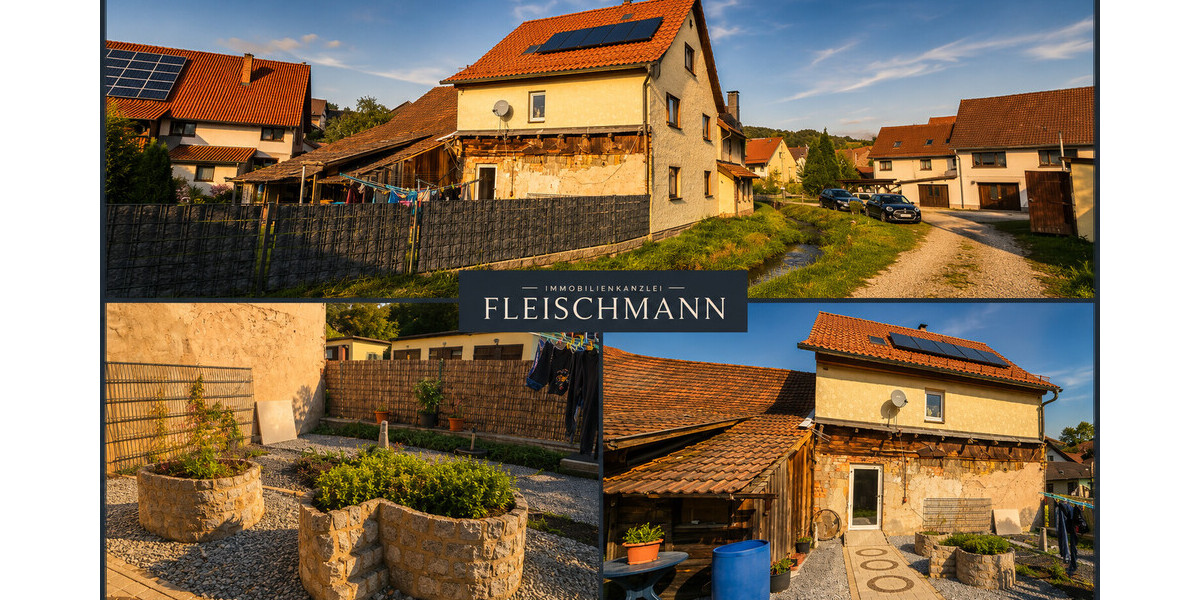 Modernisiertes Wohnhaus mit großem Grundstück, Terrasse und Ausbaupotenzial - Einfamilienhaus Schmeheim | Angebot:26659723