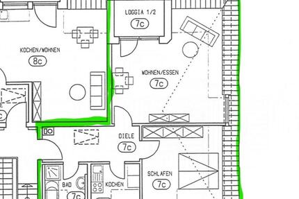 Wohnung Buchloe - 3 Zimmer, 66 m&sup2;, 325.000&euro; | Angebot:25405621