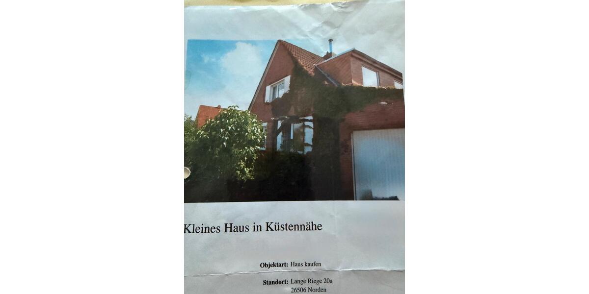 Kleines Haus in Küstennähe 4 zimmer