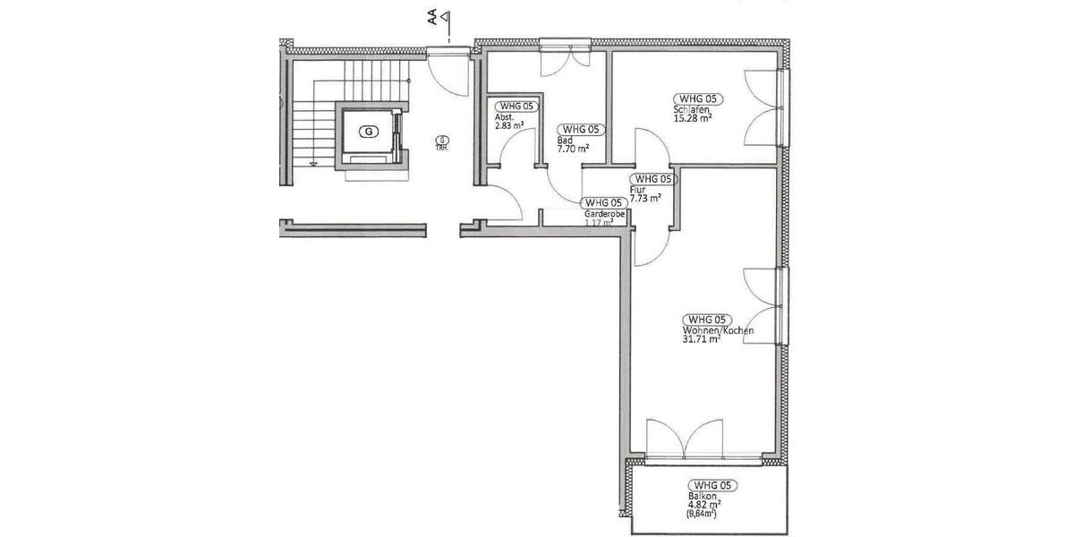 Etagenwohnung Duisburg Friemersheim - 2 Zimmer, 71 m&sup2;, 285.000&euro; | Angebot:24636567
