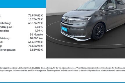 VW T7 Multivan 19.788 km 76.949 &euro; Leinefelde-Worbis/DE 37327