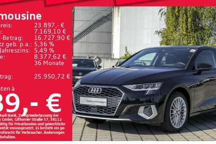 Audi A3 50.650 km 23.897 &euro; München 80935
