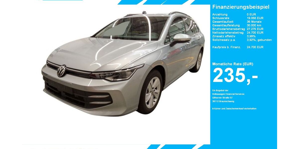 VW Golf 8.898 km 24.700 &euro; Gütersloh 33334