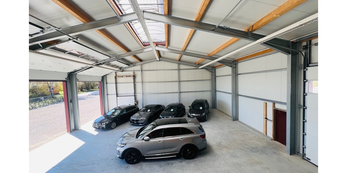 Moderne Gewerbeimmobilie (BJ 2023) mit offener und geschlossener Werkhalle, Büro und Wohnung - Gewerbeobjekt Horb am Neckar | Angebot:26131652