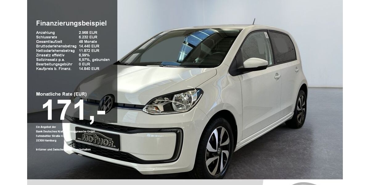 VW e-up! 29.986 km 13.797 &euro; Brandenburg 14770