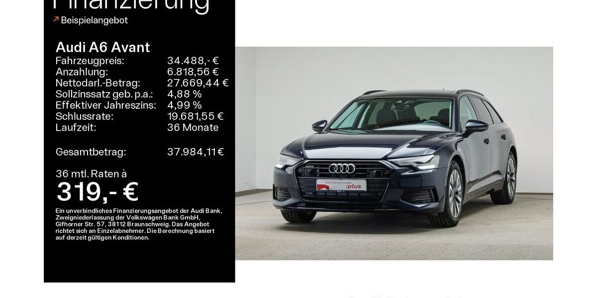 Audi A6 71.900 km 34.488 &euro; Mühlheim 63165