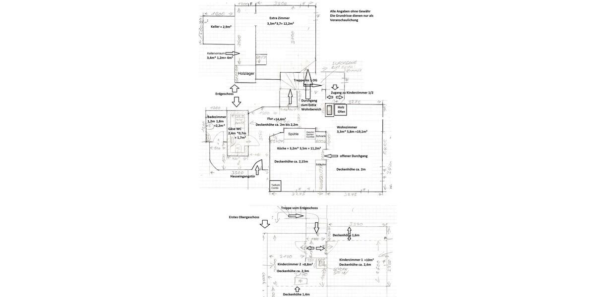 Etagenwohnung Freudenberg - 5 Zimmer, 84 m&sup2;, 790&euro; | Angebot:26399997