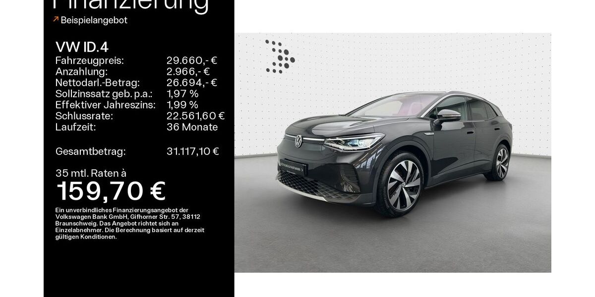 VW ID.4 57.056 km 29.280 € Kelkheim 65779