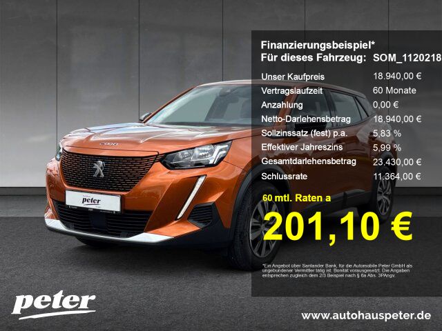 Peugeot 2008 31.275 km 18.940 € Eschwege 37269