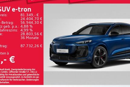 Audi SQ6 e-tron 10.166 km 81.349 &euro; Eching 85386
