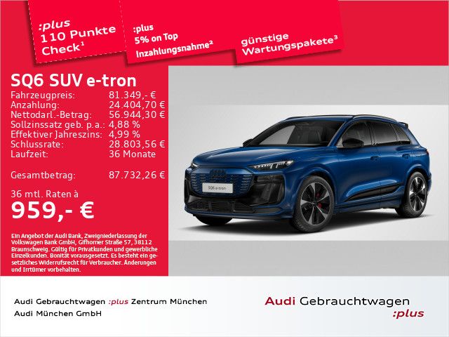 Audi SQ6 e-tron 10.166 km 81.349 &euro; Eching 85386