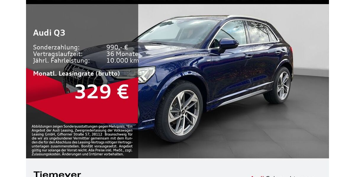 Audi Q3 3.738 km 41.890 &euro; Lüdenscheid 58511