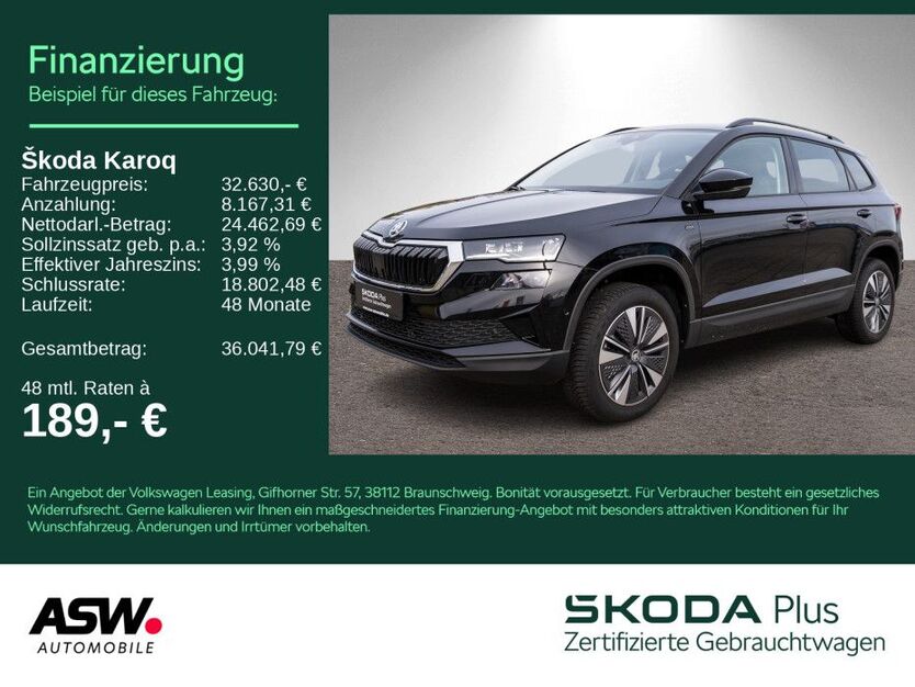 Skoda Karoq 25.600 km 32.630 € Bad Rappenau 74906
