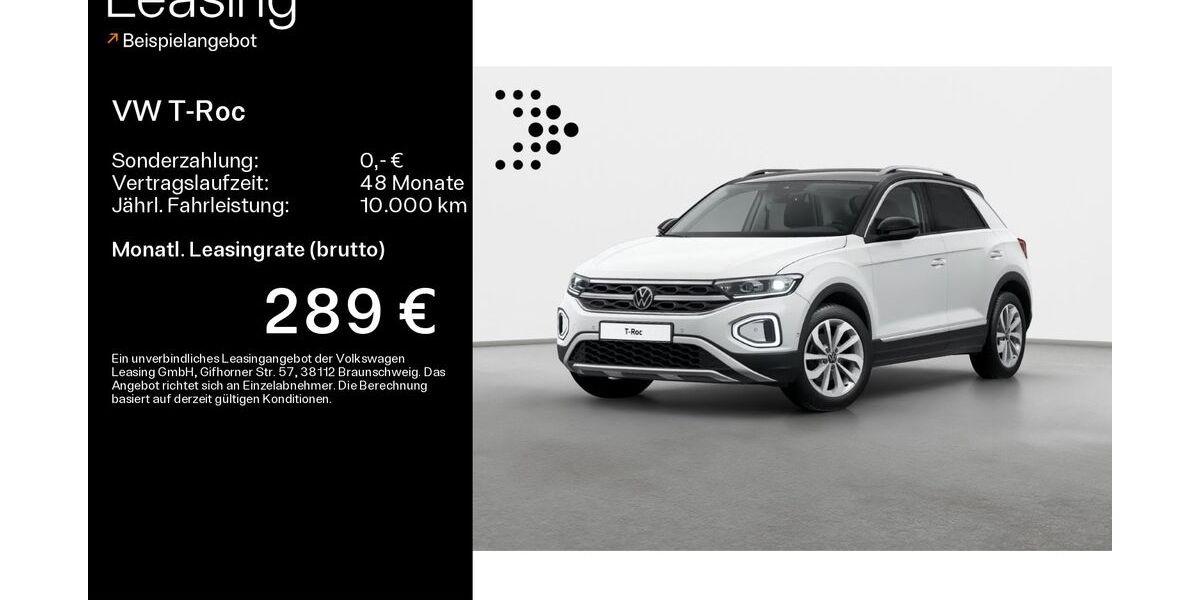 VW T-Roc 37.100 km 27.990 &euro; Lichtenfels 96215