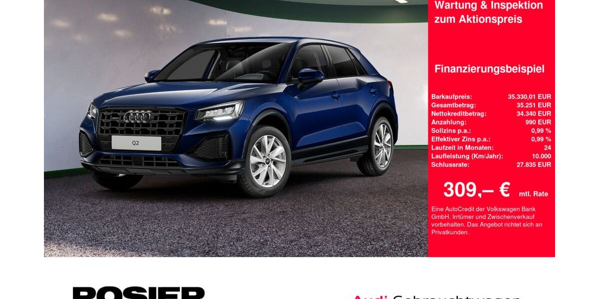 Audi Q2 27.710 km 35.329 &euro; Stendal 39576