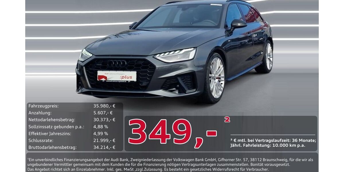 Audi A4 105.032 km 35.980 &euro; Ingolstadt 85057