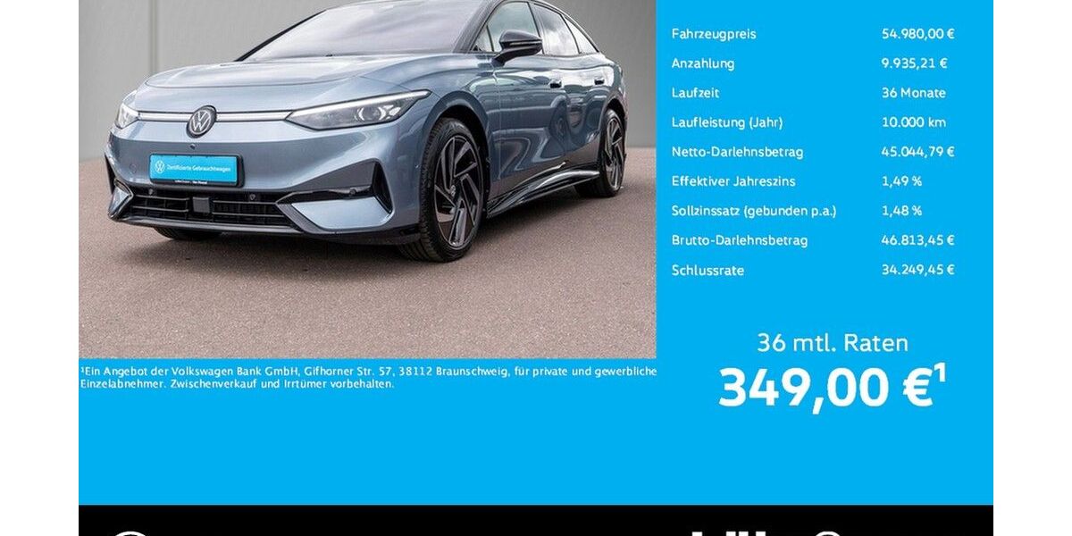 VW ID.7 17.623 km 54.980 &euro; Trier 54292