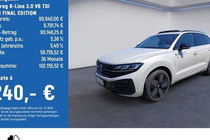 VW Touareg 3.500 km 99.940 &euro; Braunschweig 38114