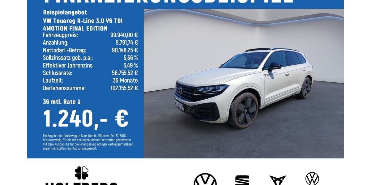 VW Touareg 3.500 km 99.940 &euro; Braunschweig 38114