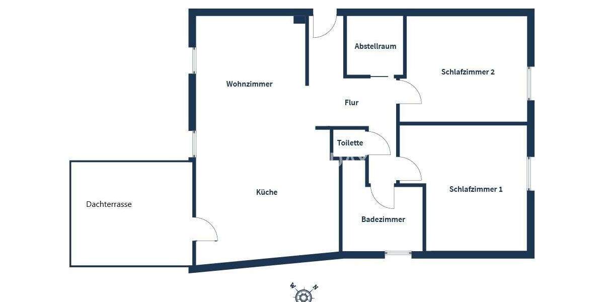 Wohnen mit Geschichte: Exklusive Eigentumswohnung im denkmalgeschützten Bestandsbau in Zell am Main 3 zimmer