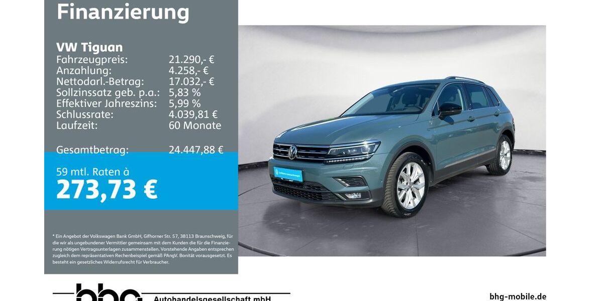 VW Tiguan 63.209 km 19.820 &euro; Mössingen 72116