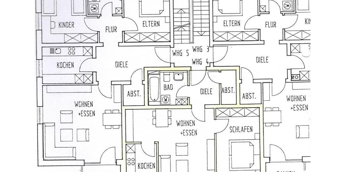 Erdgeschoßwohnung Windischeschenbach - 2 Zimmer, 60 m&sup2;, 150.000&euro; | Angebot:27428703