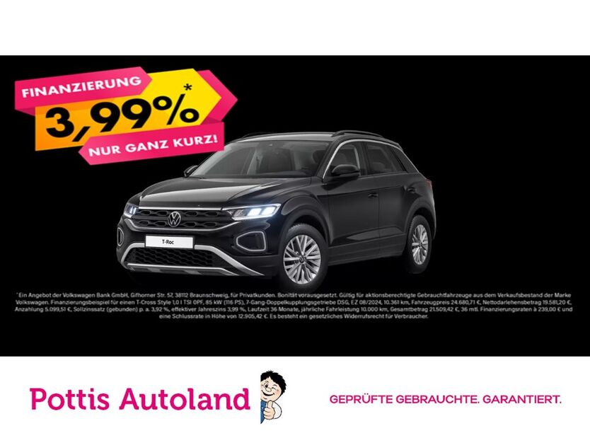 VW T-Roc 25.233 km 21.997 € Hamm 59075