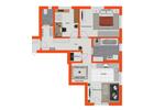 Etagenwohnung Roding - 3 Zimmer, 81 m&sup2;, 850&euro; | Angebot:26068849