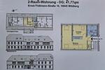 Dachgeschoßwohnung Neustadt (Dosse) - 2 Zimmer, 42 m&sup2;, 397&euro; | Angebot:26097498