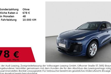 Audi Q6 e-tron 12.709 km 72.910 € Nürnberg 90411