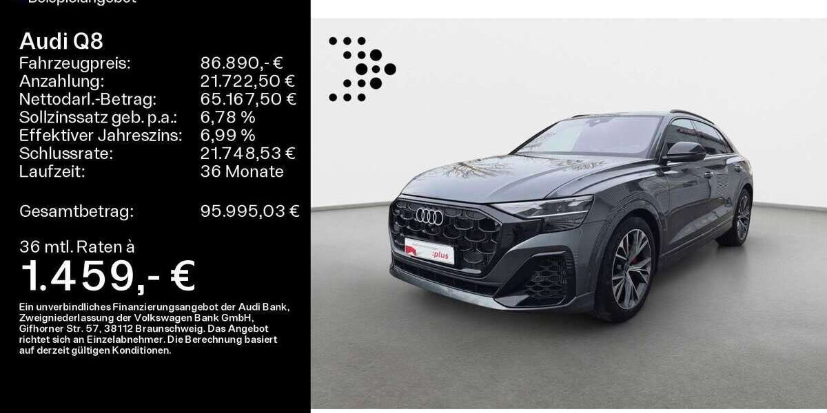 Audi Q8 27.000 km 86.890 &euro; Hofheim 65719