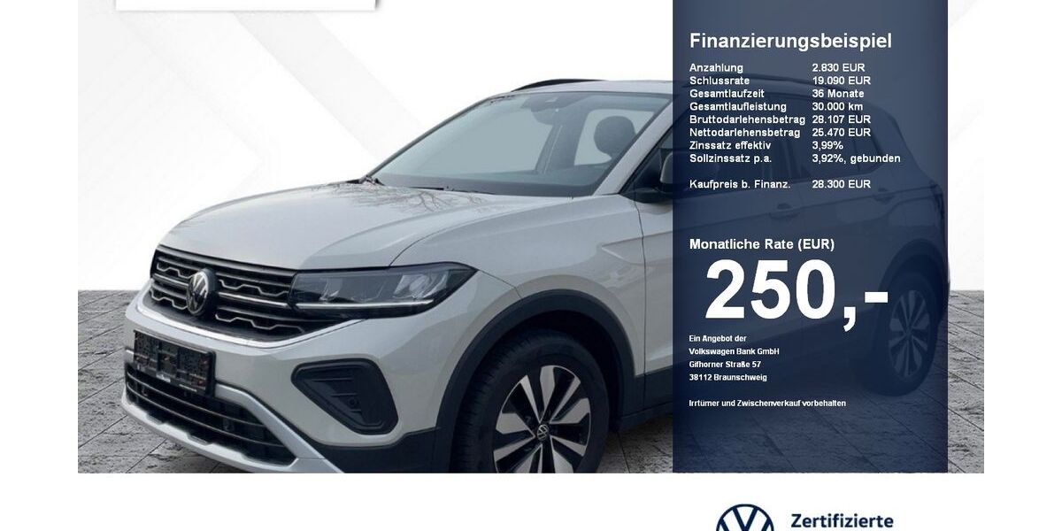 VW T-Cross 3.746 km 28.300 &euro; Erding 85435