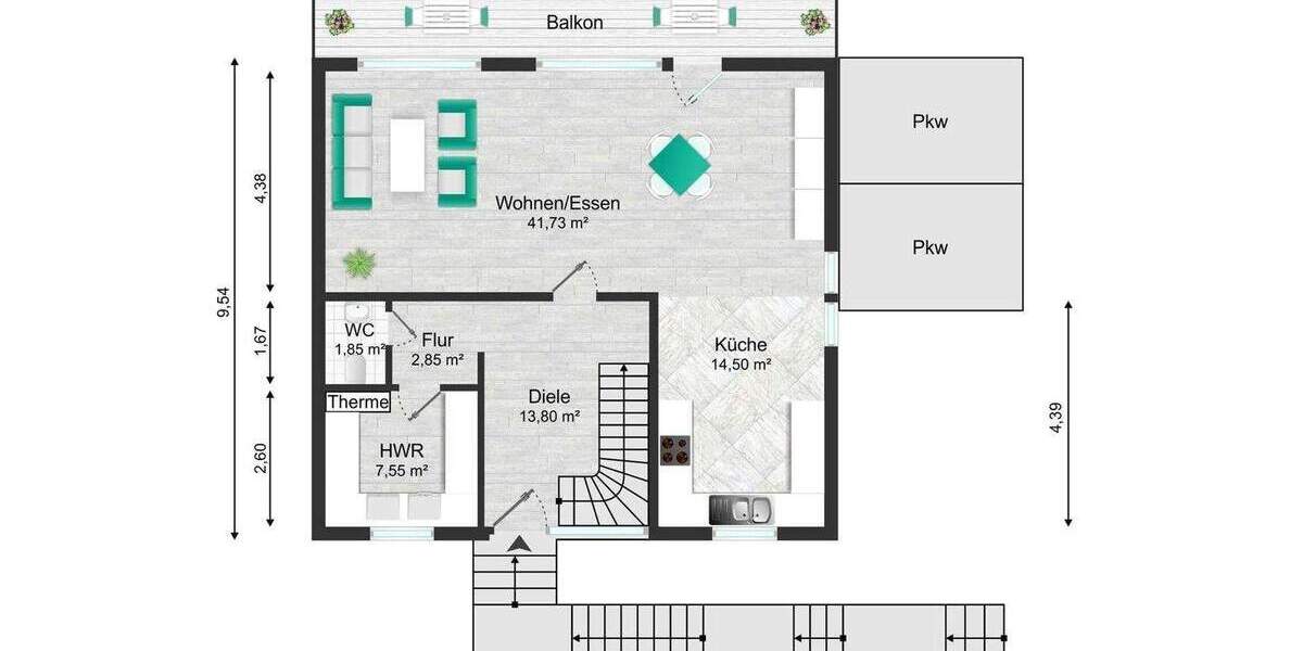 Einfamilienhaus Neunkirchen-Seelscheid Seelscheid - 6 Zimmer, 190 m&sup2;, 587.000&euro; | Angebot:24517763