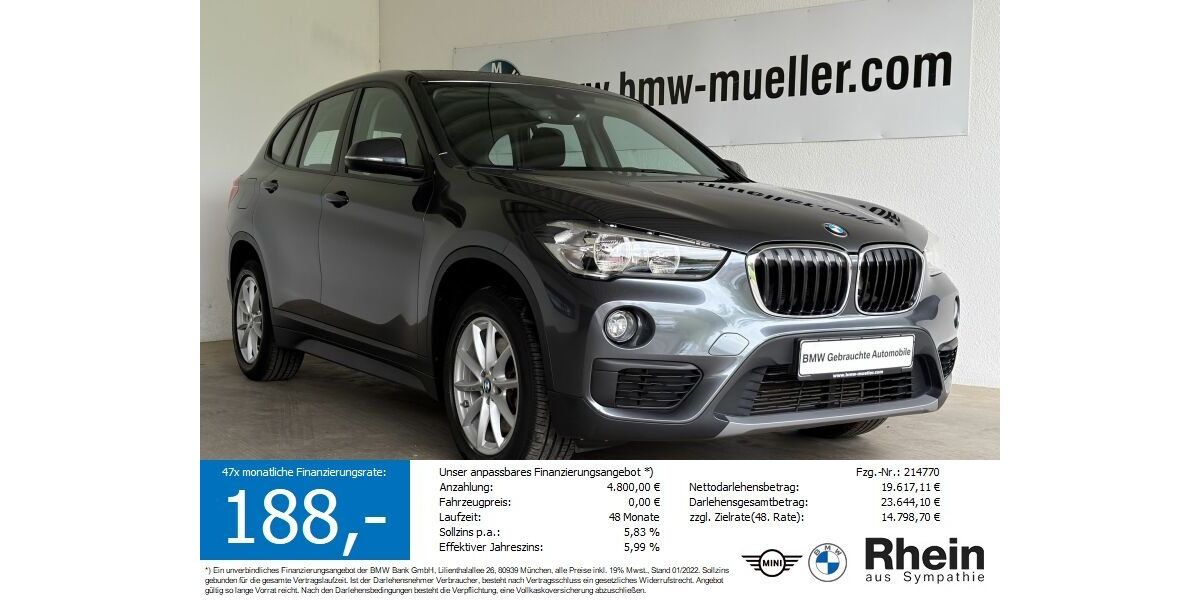 BMW X1 53.750 km 23.490 &euro; Erbach 64711