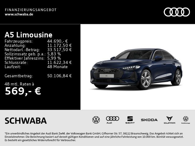 Audi A5 5.200 km 44.690 &euro; Gersthofen 86368